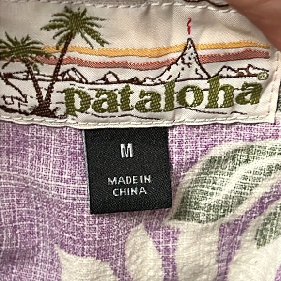 Pataloha Dress Med Worn Wear Purple Acai Tropical Cover Up Ruffle Strappy Mini - Picture 5 of 9